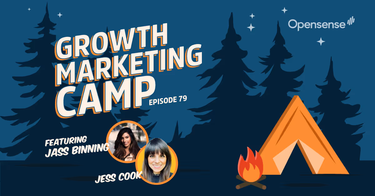 Podcast thumbnail: How Jess Cook Harnesses Her Personal Brand for B2B Marketing Success - Episode 79